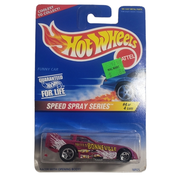 Hot Wheels Speed Spray Series Funny Car #4 of 4 Vintage - Picture 1 of 5